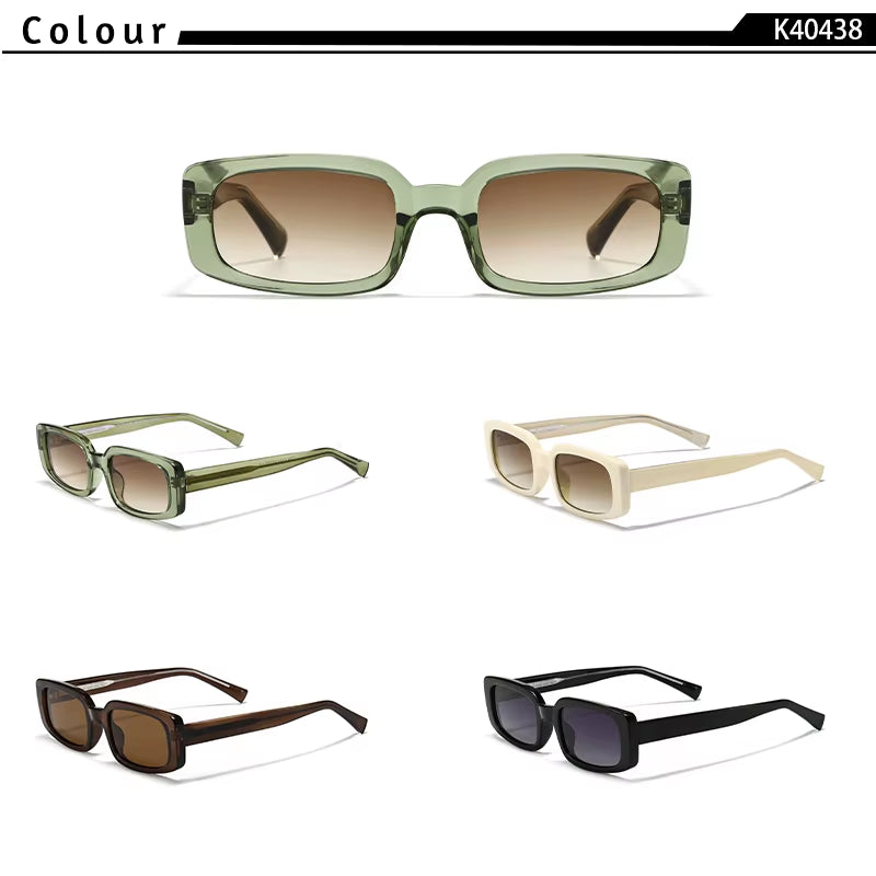 Fashion Squaresunglasses Men Punk Design Sun Glasses Woman Summer Outdoor Travel Beach Ideal Choice for Gifts